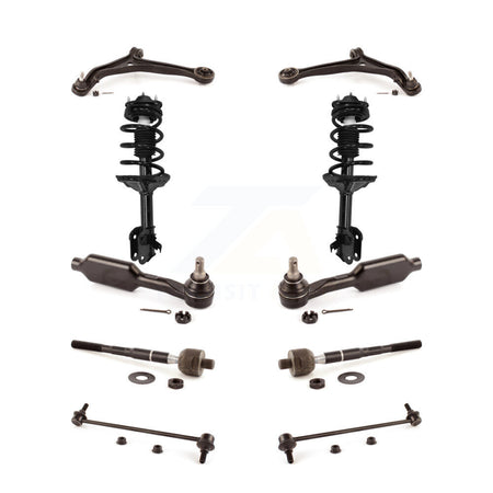 Front Control Arms And Complete Shock Tie Rods Link Sway Bar Kit (10Pc) For Honda Odyssey KSS-104001