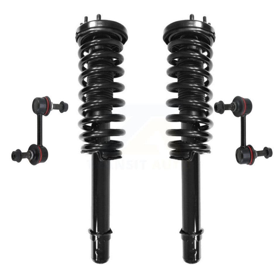 Front Complete Shock Assembly And TOR Link Kit For 2005-2007 Honda Accord FULL HYBRID EV-GAS (FHEV) engine Excludes Hybrid KSS-104029