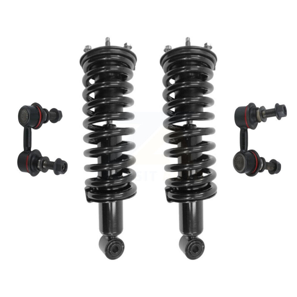 Front Complete Shock Assembly And TOR Link Kit For Nissan Frontier Suzuki Equator KSS-104044