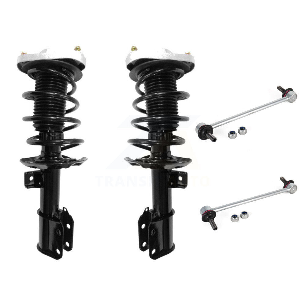 Front Complete Shock Assembly And TOR Link Kit For Mercedes-Benz E350 E400 E250 E550 E300 KSS-104045