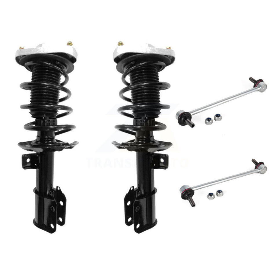Front Complete Shock Assembly And TOR Link Kit For Mercedes-Benz E350 E400 E250 E550 E300 KSS-104045