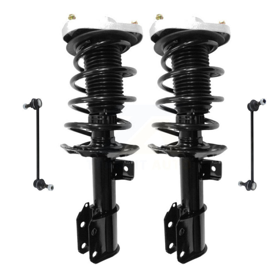Front Complete Shock Assembly And TOR Link Kit For Mercedes-Benz E350 E400 E250 E550 E300 KSS-104045