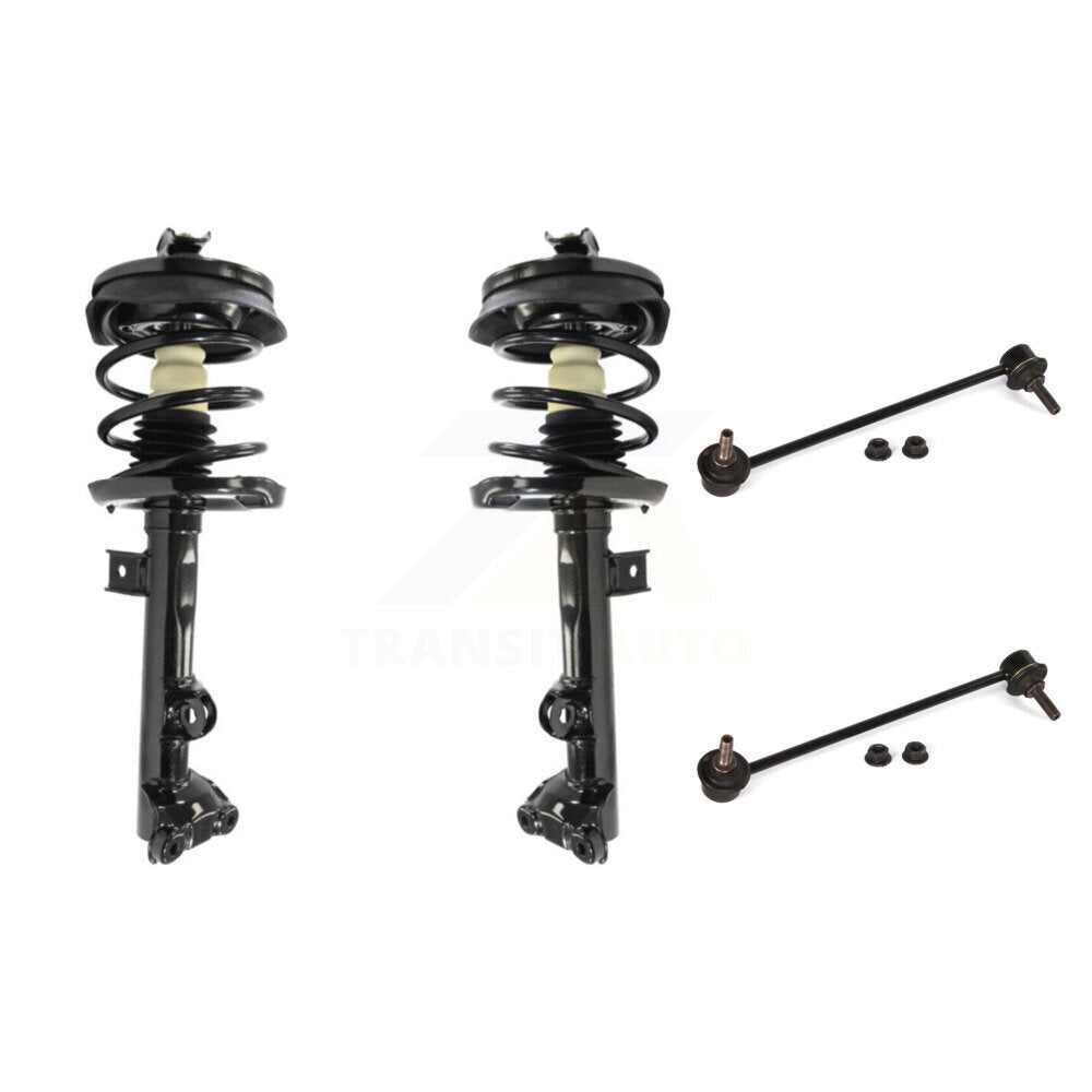 Front Complete Shock Assembly And TOR Link Kit For Mercedes-Benz CLK350 CLK500 CLK550 KSS-104051