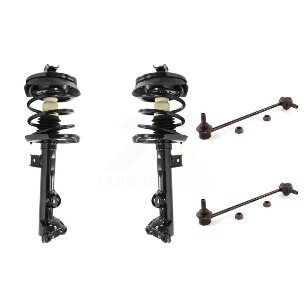 Front Complete Shock Assembly And TOR Link Kit For Mercedes-Benz CLK350 CLK500 CLK550 KSS-104052