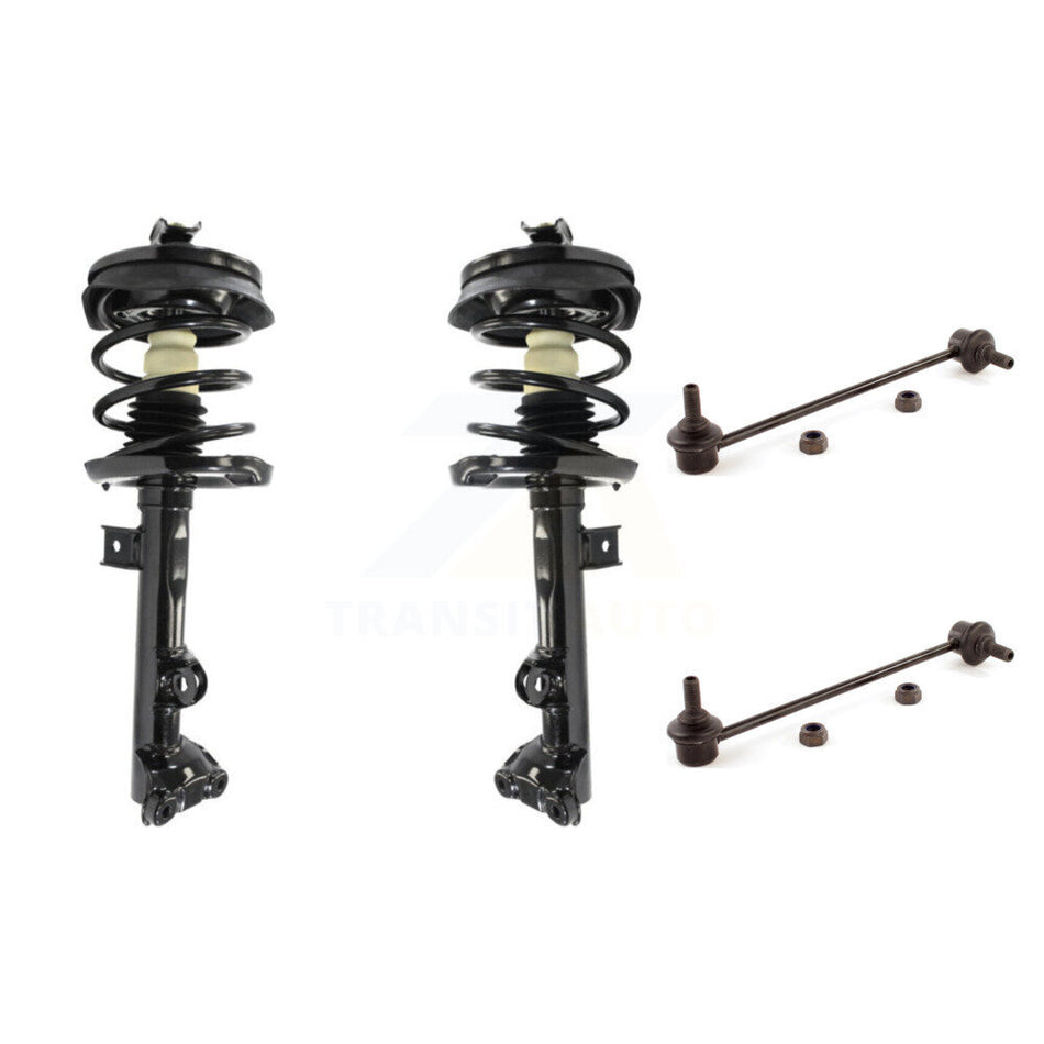 Front Complete Shock Assembly And TOR Link Kit For Mercedes-Benz CLK350 CLK500 CLK550 KSS-104052
