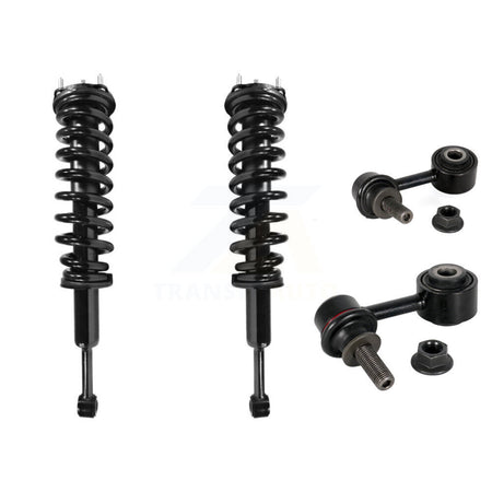 Front Shock Assembly And TOR Link Kit For 2007-2021 Toyota Tundra Excludes TRD Package KSS-104057