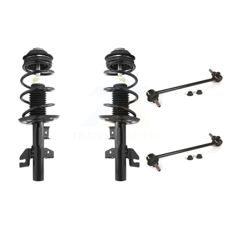 Front Shock Assembly TOR Link Kit For 2013-2016 Dodge Dart Excludes SE SXT Rallye Models KSS-104074