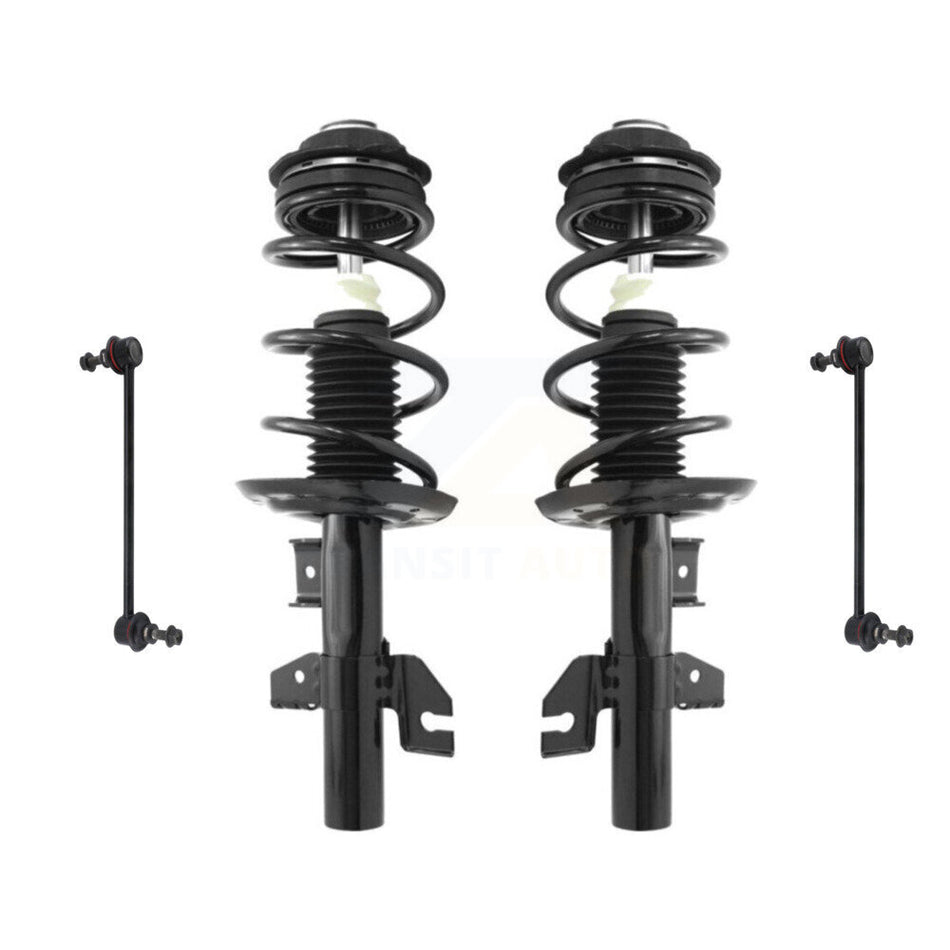 Front Shock Assembly TOR Link Kit For 2013-2016 Dodge Dart Excludes SE SXT Rallye Models KSS-104074