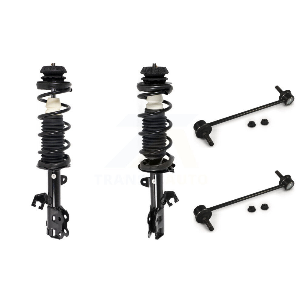 Front Complete Shock Assembly And TQ Link Kit For Nissan Versa Note KSS-104095