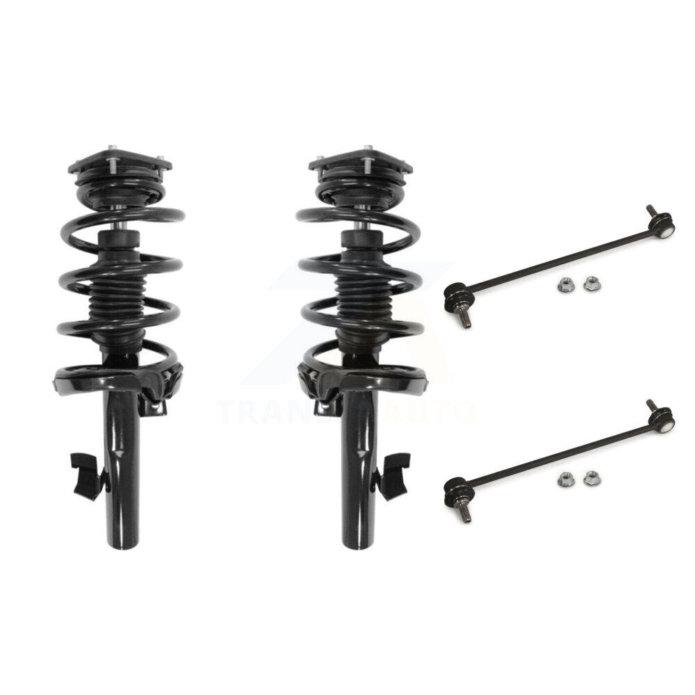 Front Complete Shock Assembly And TQ Link Kit For Volvo S40 C30 V50 C70 KSS-104096