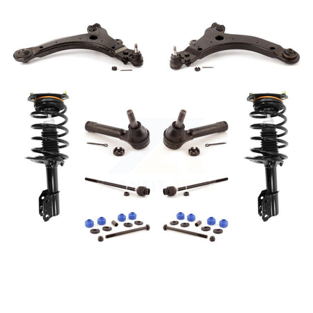 Front Control Arms Complete Shock Tie Rods Link Sway Bar Kit (10Pc) For Chevrolet Impala KSS-104105