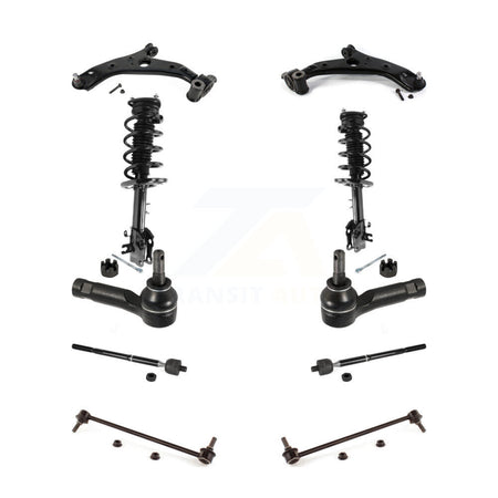 Front Control Arms & Complete Shock Tie Rods Link Sway Bar Kit (10Pc) For Mazda CX-5 FWD KSS-104112