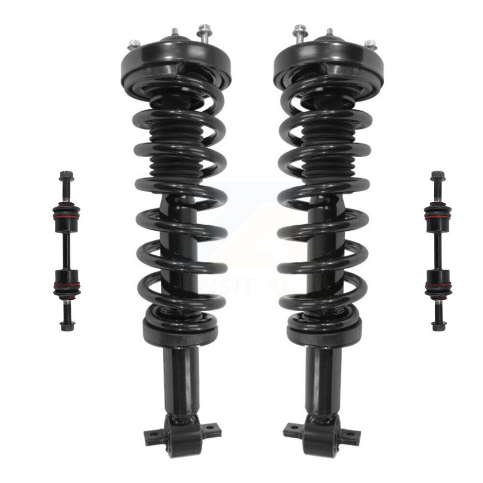 Front Shock Assembly & TOR Link Kit For Ford F-150 Excludes All Wheel Drive Standard Cab KSS-104123