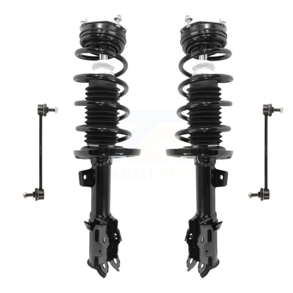 Front Complete Shock Assembly And TQ Link Kit For 2011-2019 Ford Fiesta KSS-104139