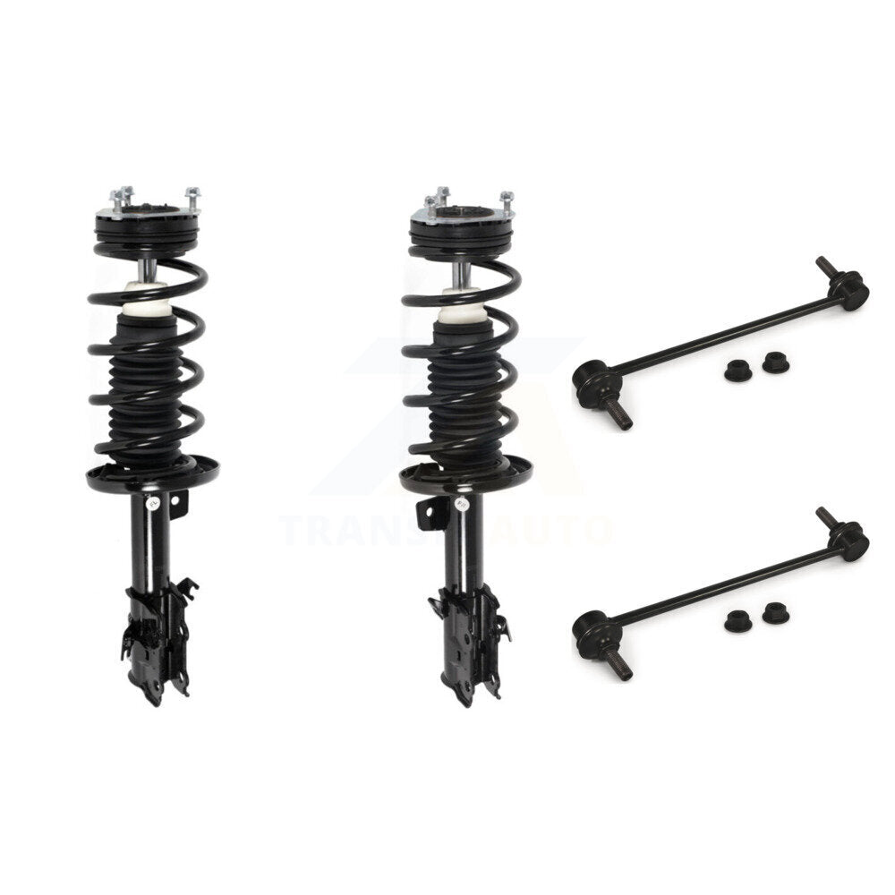 Front Complete Shock Assembly And TQ Link Kit For 2011-2019 Ford Fiesta KSS-104148