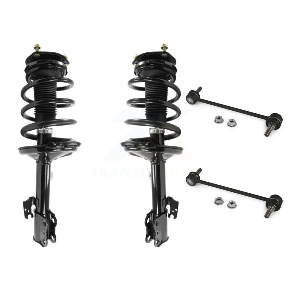 Front Complete Shock Assembly And TQ Link Kit For Lexus RX350 RX330 RX400h AWD KSS-104151