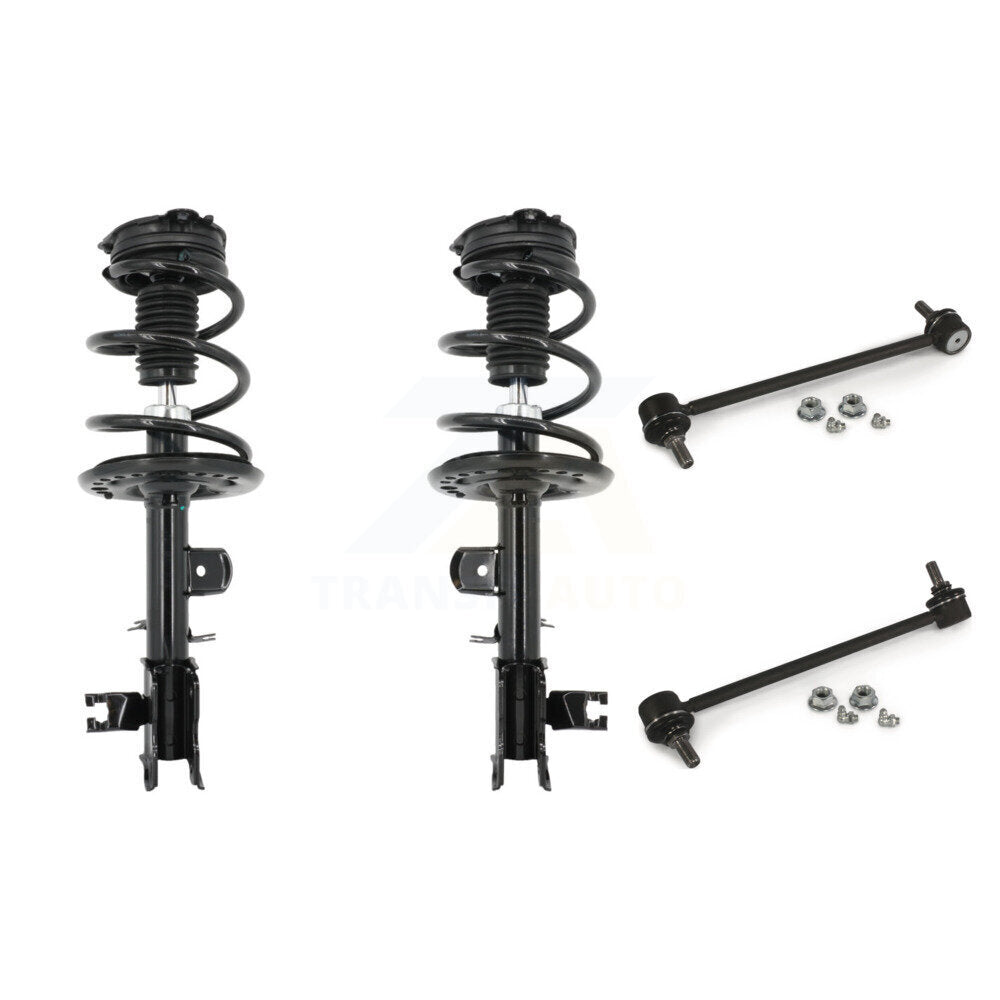 Front Complete Shock Assembly TQ Link Kit For Nissan Murano Pathfinder INFINITI QX60 JX35 KSS-104156