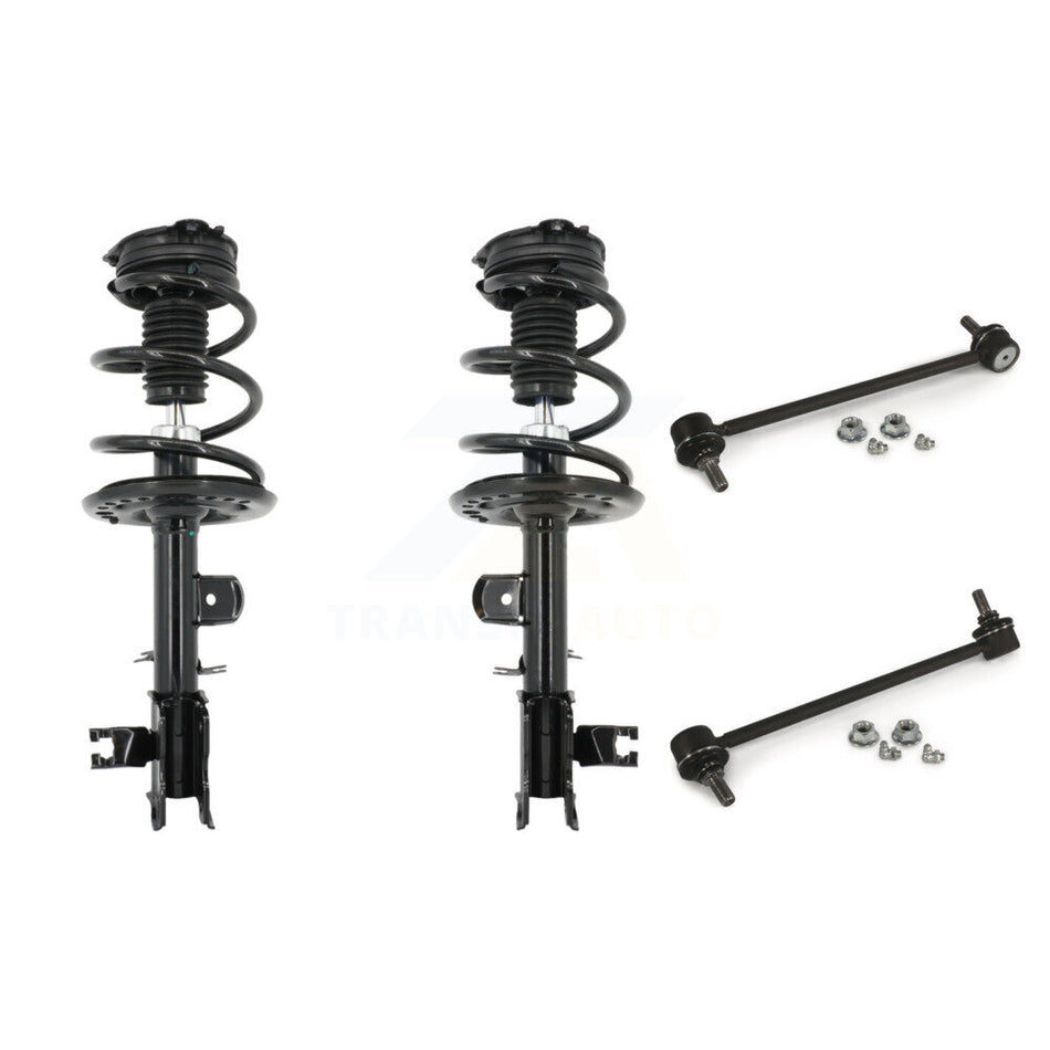 Front Complete Shock Assembly TQ Link Kit For Nissan Murano Pathfinder INFINITI QX60 JX35 KSS-104156
