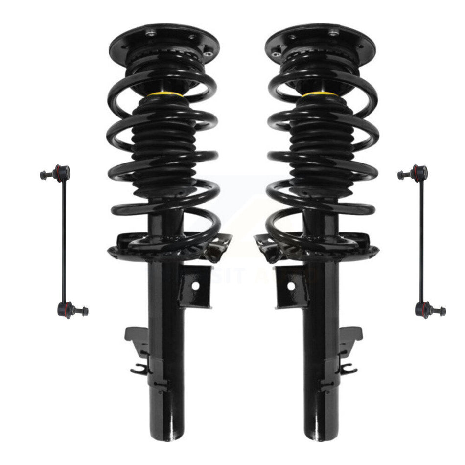 Front Complete Shock Assembly And TOR Link Kit For Volvo XC70 S80 V70 KSS-104177