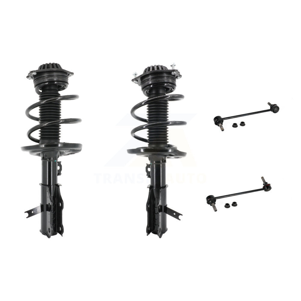 Front Complete Shock Assembly And TOR Link Kit For 2016-2024 Chevrolet Malibu KSS-104189