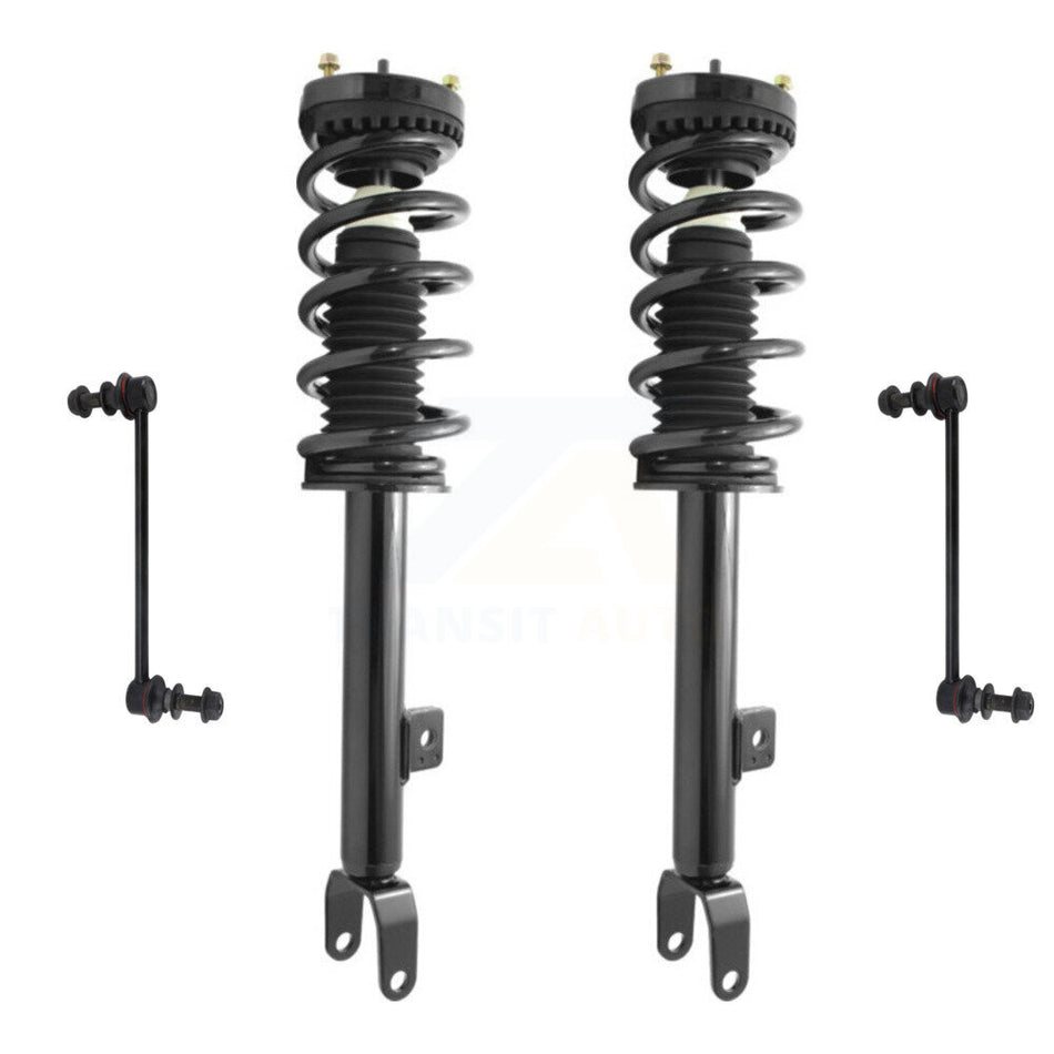 Front Shock Assembly And TOR Link Kit For 2011 Dodge Charger R T with AWD Model Only KSS-104196
