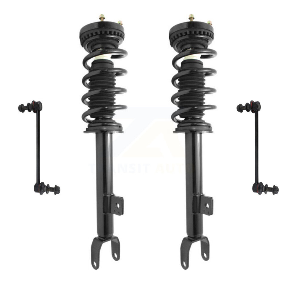 Front Shock Assembly And TOR Link Kit For Dodge Charger Fits SE (12-13) SXT Plus (14-23) KSS-104197