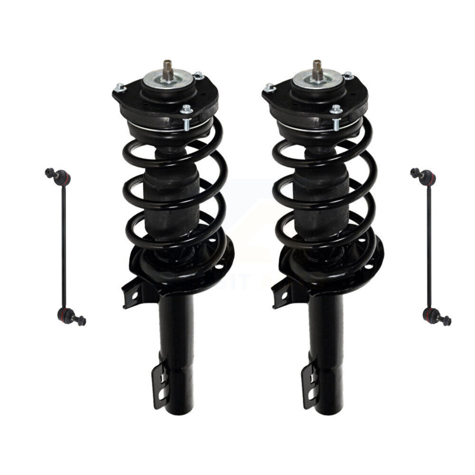 Front Complete Shock Assembly And TOR Link Kit For Volkswagen Jetta KSS-104198