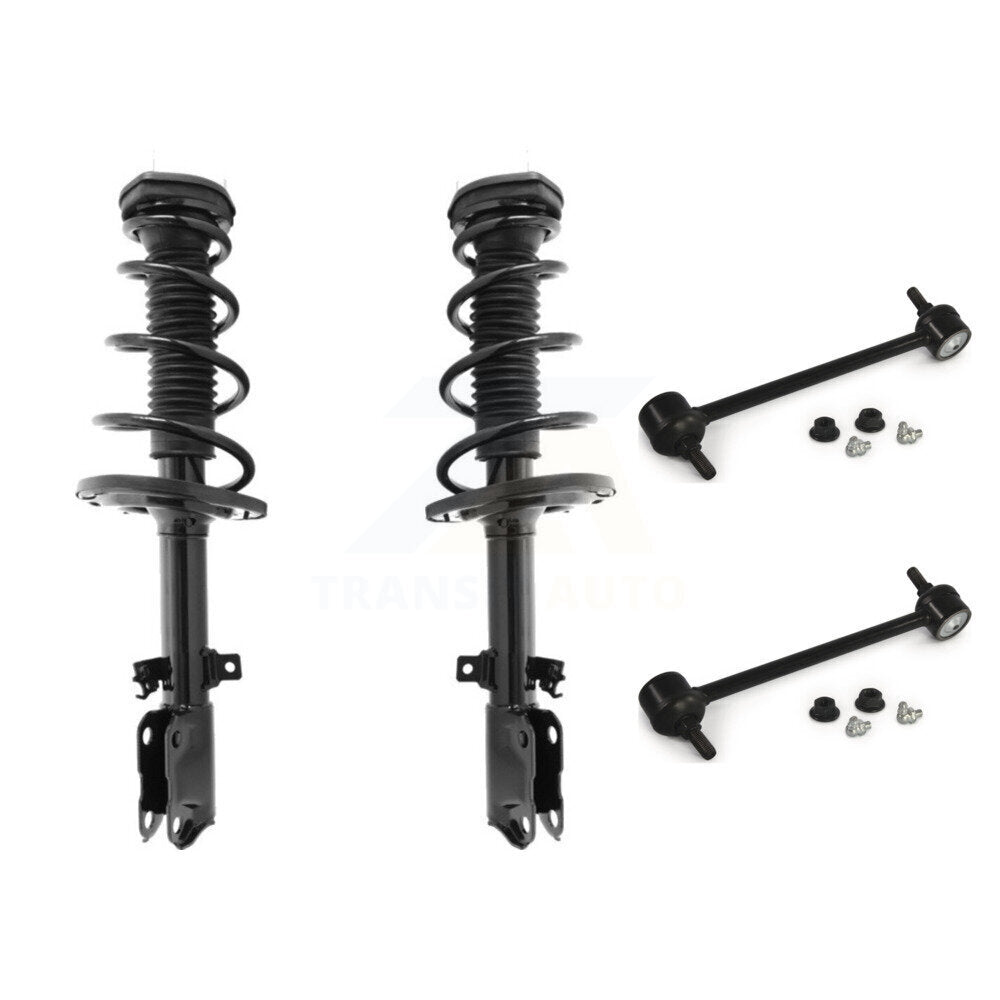 Rear Complete Shock Assembly And TQ Link Kit For 2012-2017 Toyota Camry LE/XLE KSS-104211