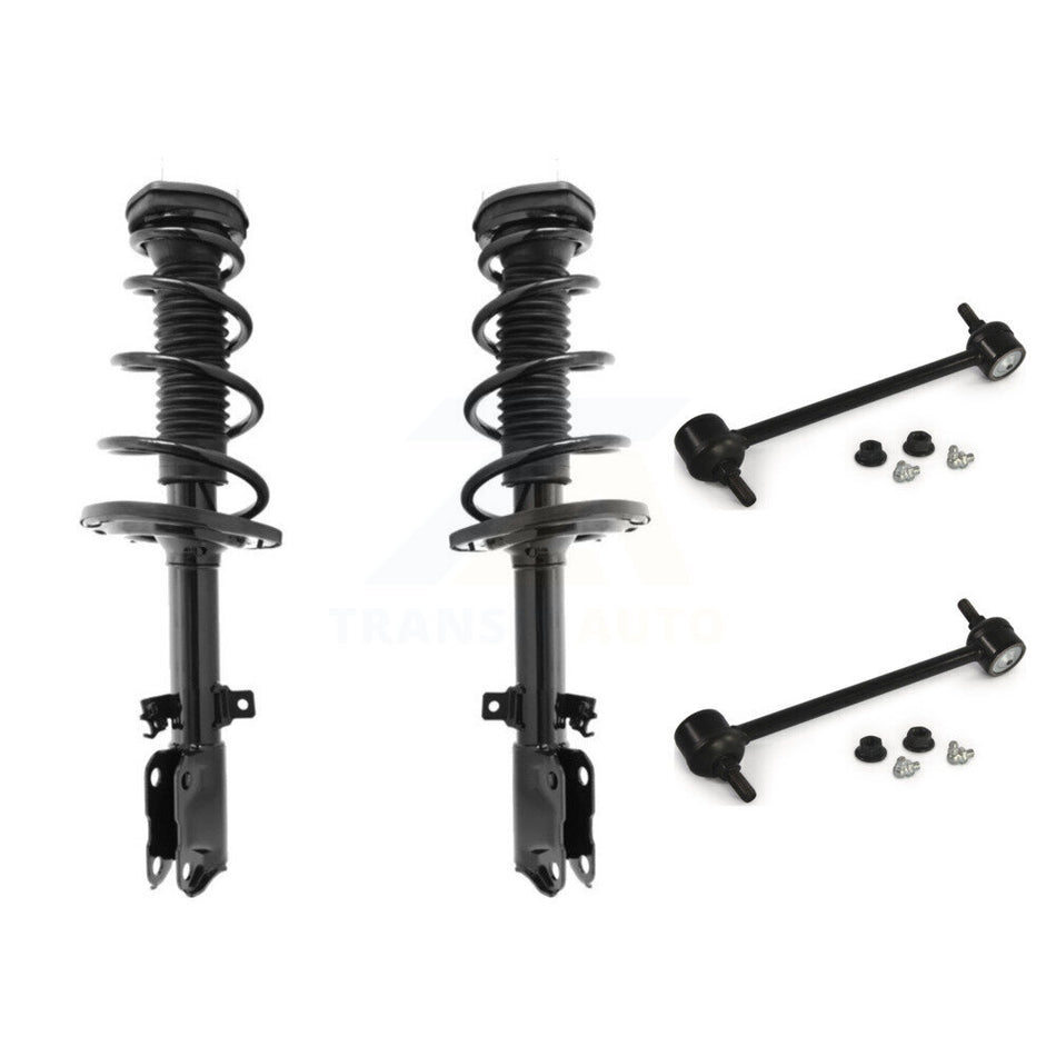 Rear Complete Shock Assembly And TQ Link Kit For 2012-2017 Toyota Camry LE/XLE KSS-104211