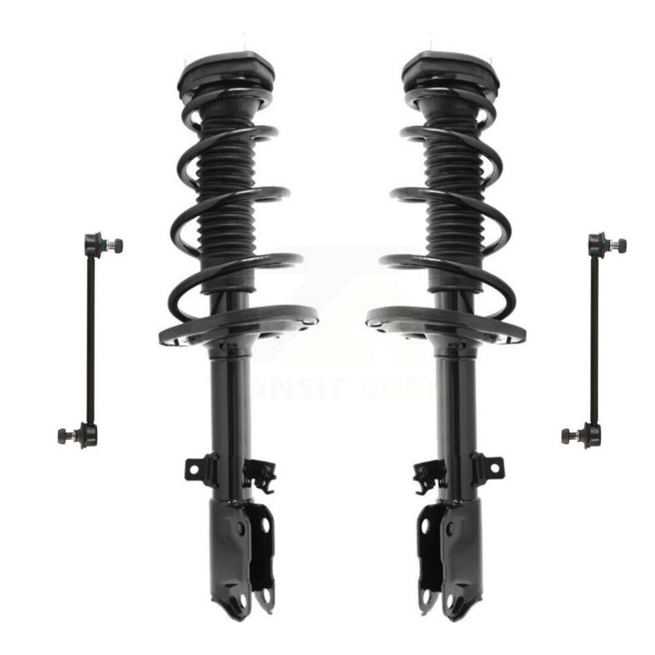Rear Complete Shock Assembly And TQ Link Kit For 2012-2017 Toyota Camry LE/XLE KSS-104211