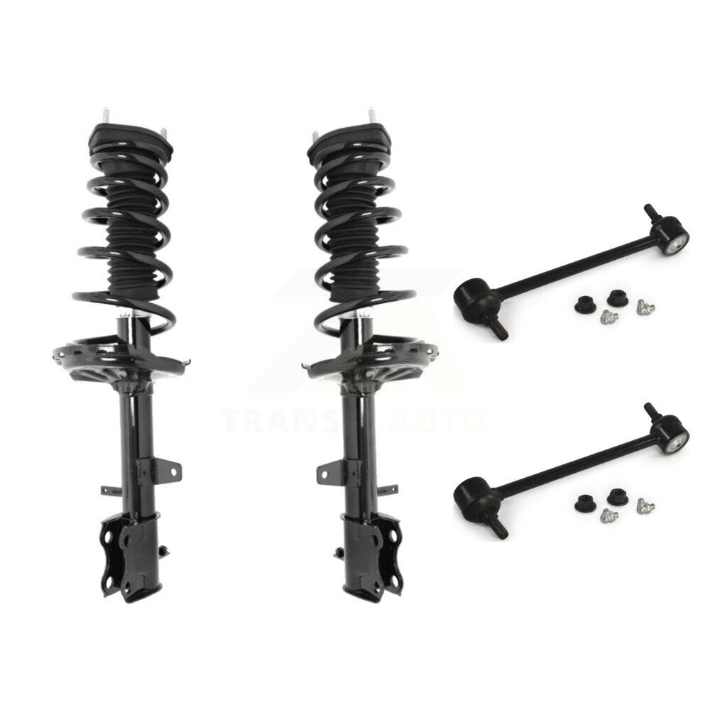 Rear Complete Shock Assembly And TQ Link Kit For Toyota Highlander Venza AWD KSS-104212