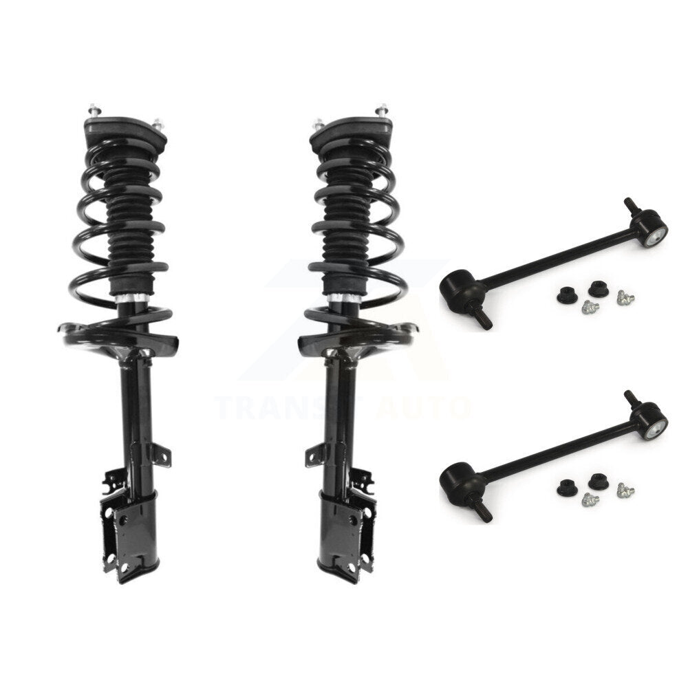 Rear Shock Assembly & TQ Link Kit For 2009-2012 Toyota Venza FWD Excludes All Wheel Drive KSS-104213