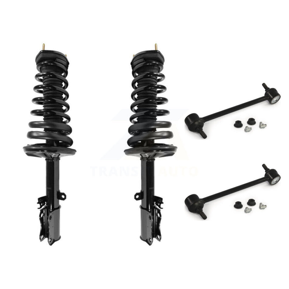 Rear Complete Shock Assembly And TQ Link Kit For 2002-2003 Toyota Camry Lexus ES300 KSS-104219