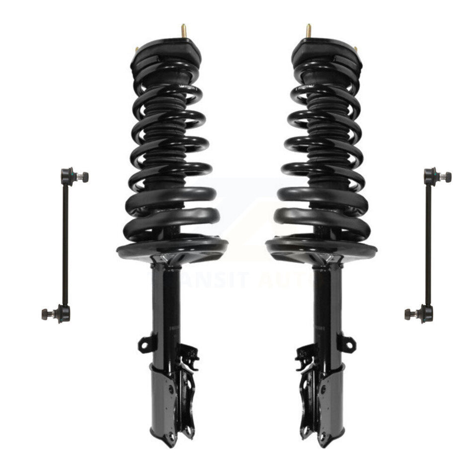 Rear Complete Shock Assembly And TQ Link Kit For 2002-2003 Toyota Camry Lexus ES300 KSS-104219