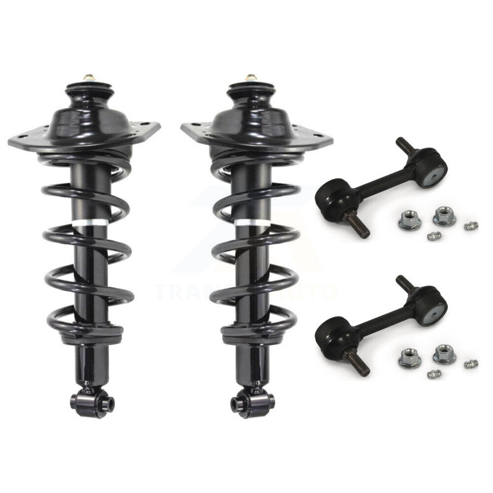 Rear Shock Assembly & TQ Link Kit For 2010-2015 Chevrolet Camaro 3.6L Excludes V8 Engine KSS-104220