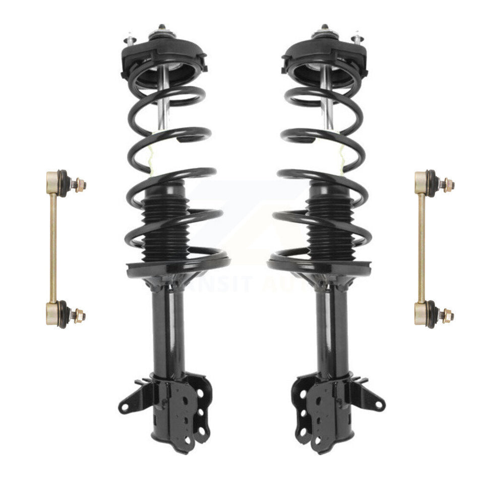 Rear Complete Shock Assembly And TQ Link Kit For Mazda Protege Protege5 KSS-104222
