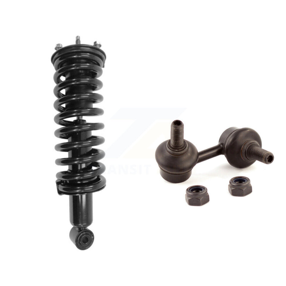 Front Right Complete Shock Assembly And TOR Link Kit For Nissan Frontier Suzuki Equator KSS-104298