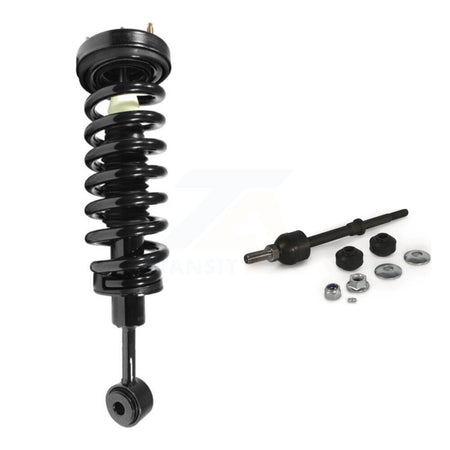 Front Complete Shock Assembly & TQ Link Kit For 2006-2008 Ford F-150 Lincoln Mark LT 4WD KSS-104314
