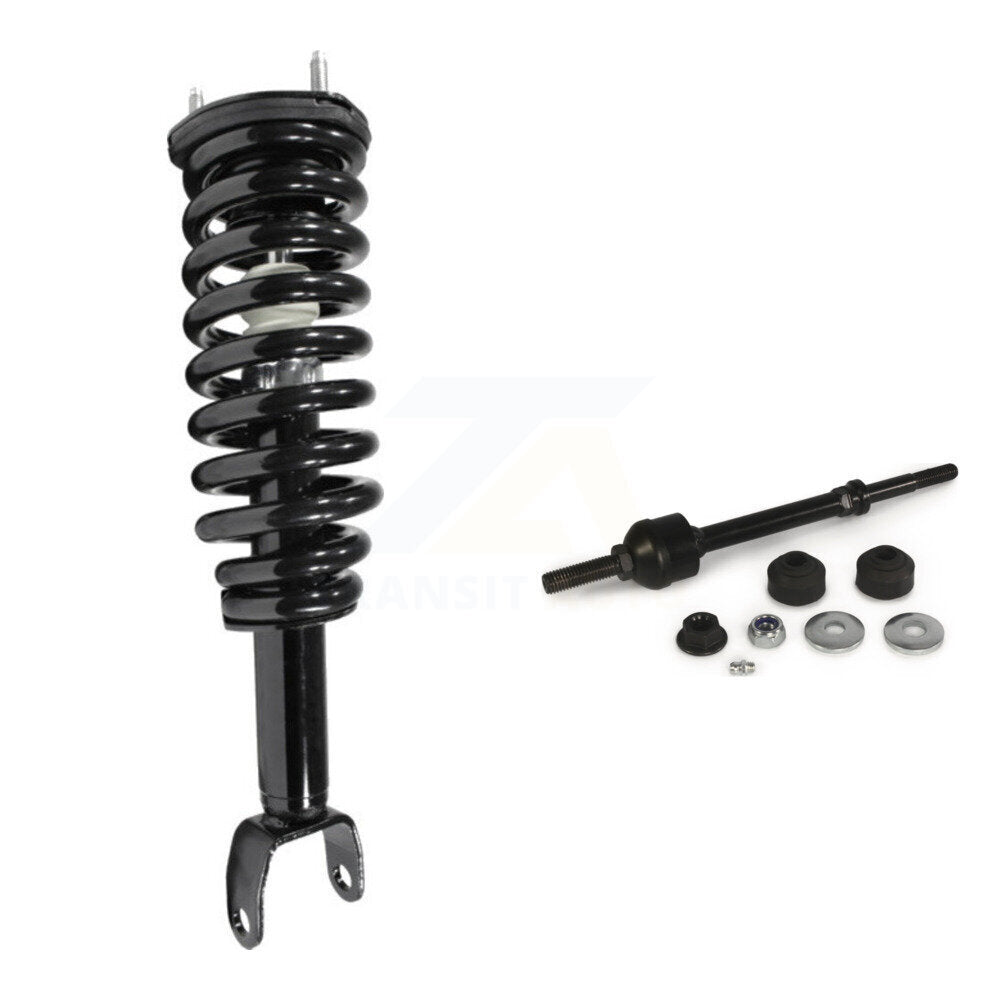 Front Complete Shock Assembly And TQ Link Kit For Dodge Dakota Mitsubishi Raider 4WD KSS-104329