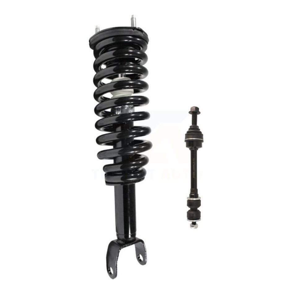 Front Complete Shock Assembly And TQ Link Kit For Dodge Dakota Mitsubishi Raider 4WD KSS-104329