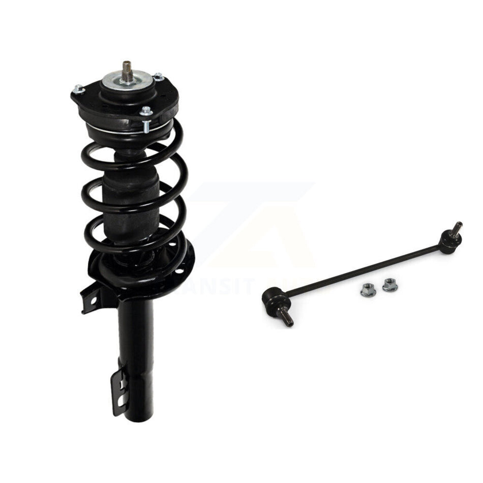 Front Complete Shock Assembly And TQ Link Kit For Volkswagen Jetta KSS-104342