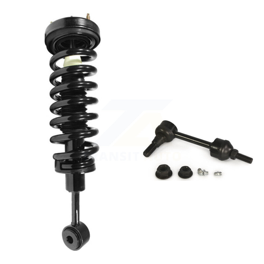 Front Complete Shock Assembly And TQ Link Kit For 2004 Ford F-150 4WD KSS-104348