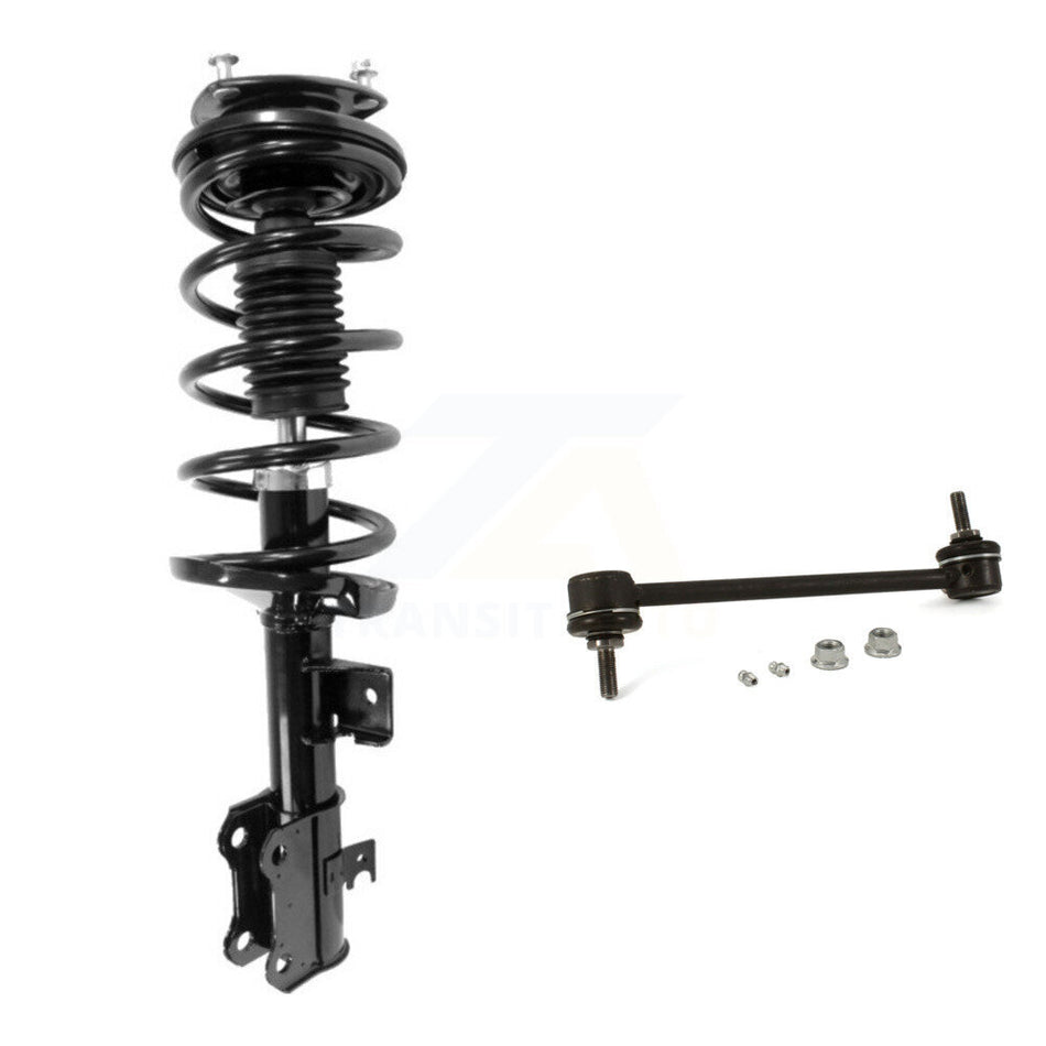 Front Left Complete Shock Assembly And TQ Link Kit For 2010-2013 Ford Transit Connect KSS-104456