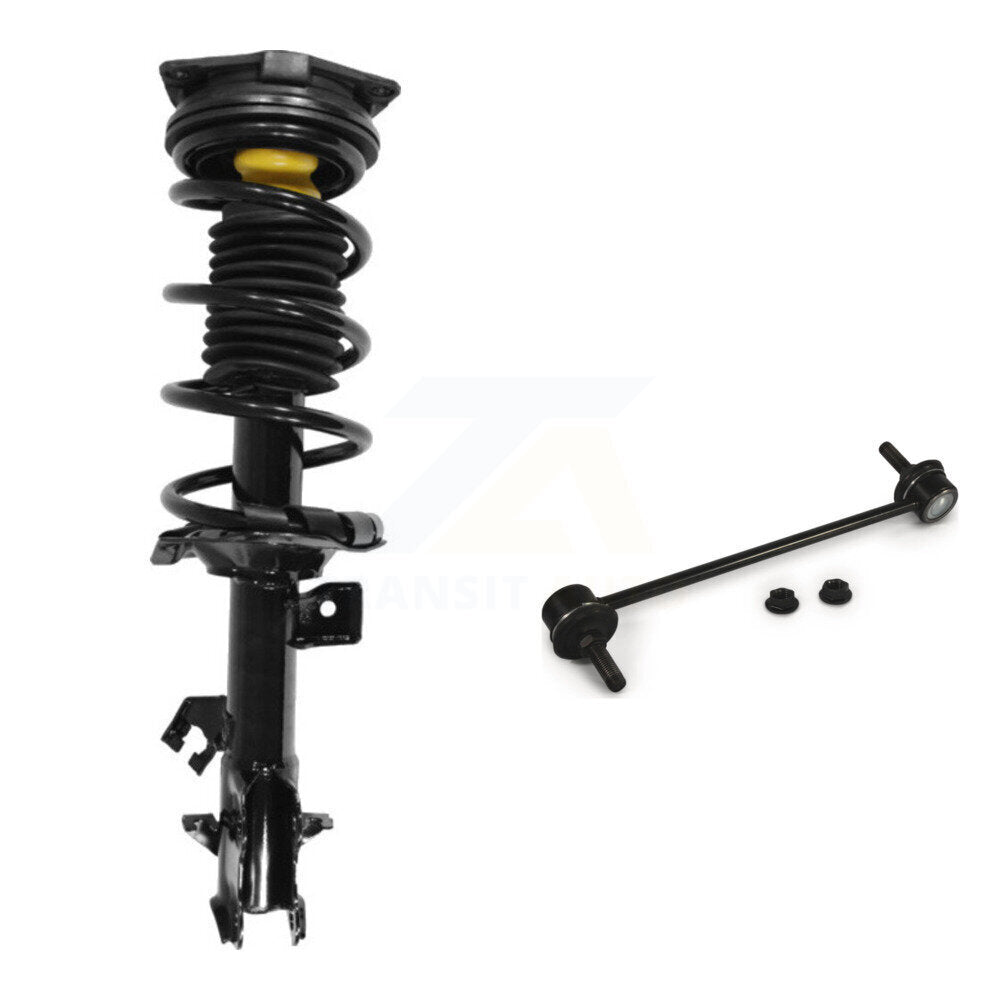 Front Left Complete Shock Assembly And TQ Link Kit For Nissan Versa Cube KSS-104467