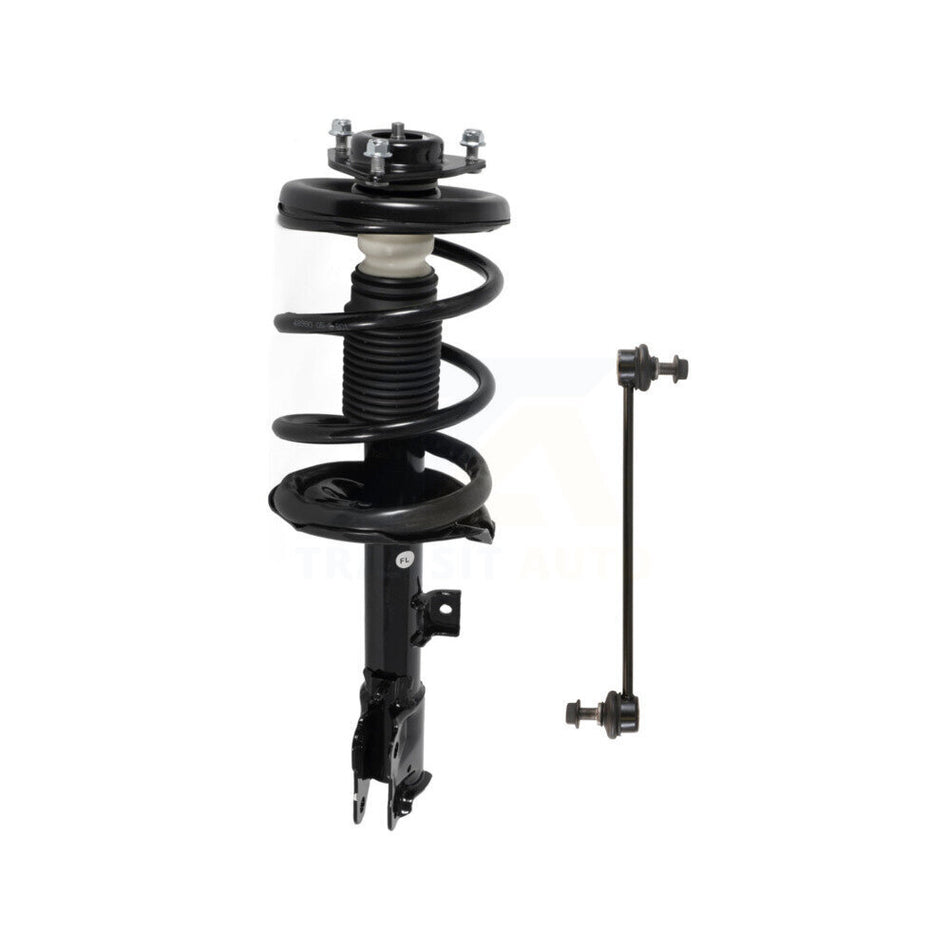 Front Left Complete Shock Assembly And TQ Link Kit For Mitsubishi Outlander KSS-104480