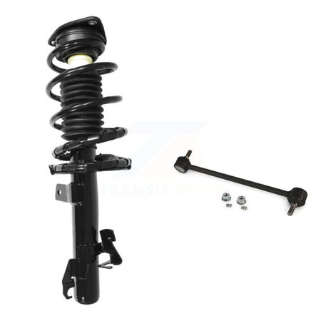 Front Left Complete Shock Assembly And TQ Link Kit For Mazda 3 Excludes MazdaSpeed Model KSS-104493