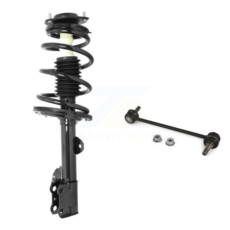 Front Left Shock Assembly And TQ Link Kit For Toyota Highlander Excludes Sport Suspension KSS-104500