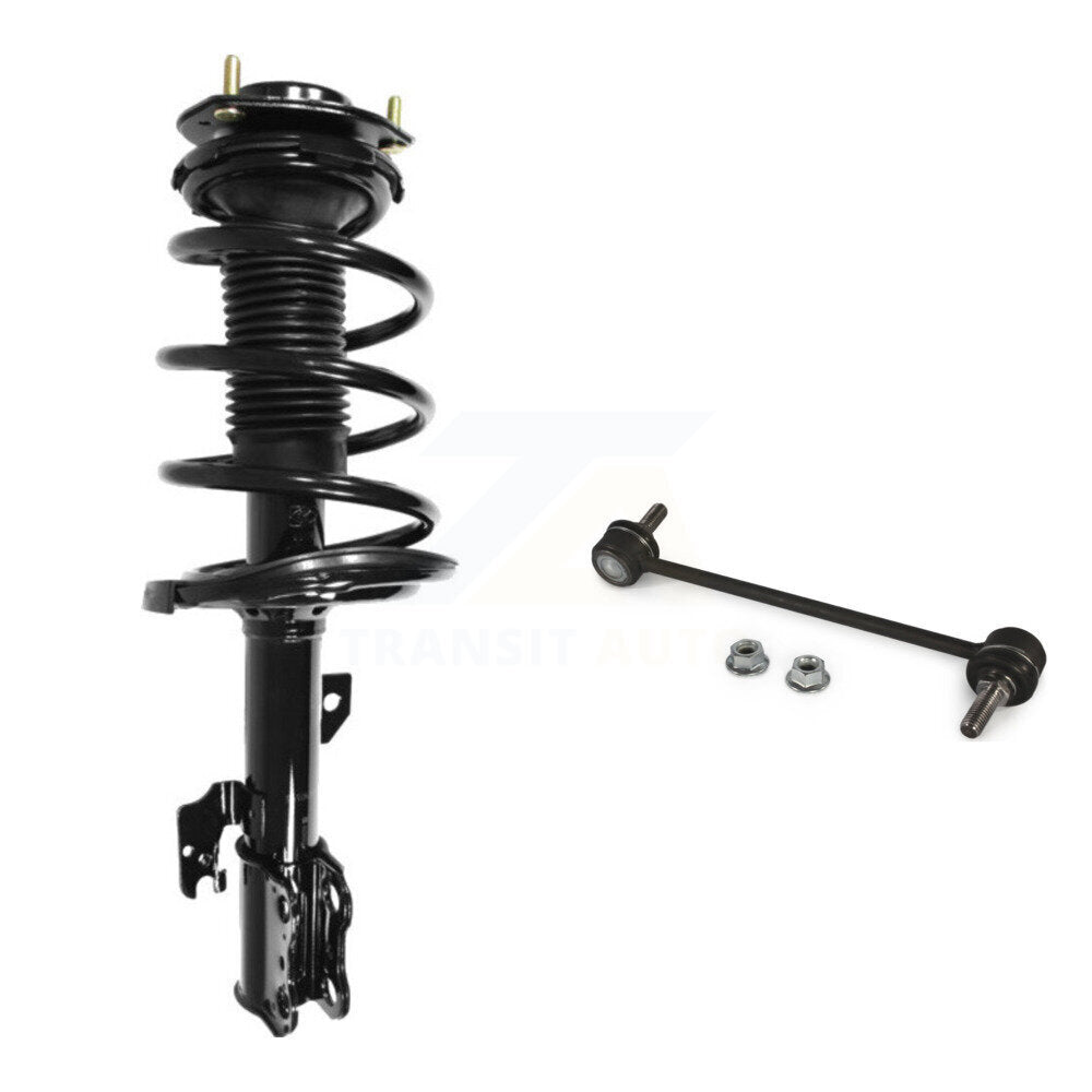 Front Left Complete Shock Assembly And TQ Link Kit For 2006-2012 Toyota Avalon KSS-104501