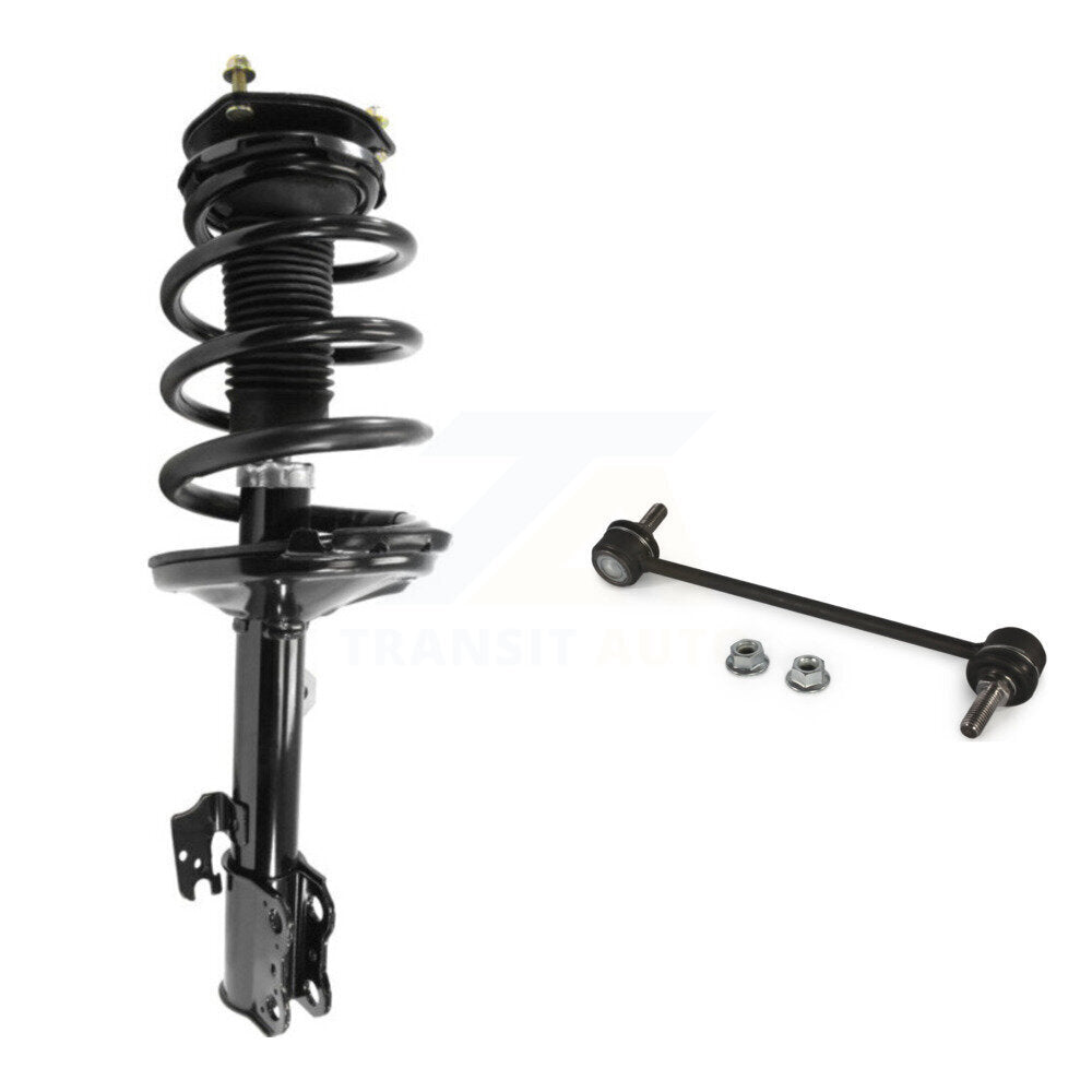 Front Left Complete Shock Assembly And TQ Link Kit For Lexus RX350 RX330 RX400h AWD KSS-104505