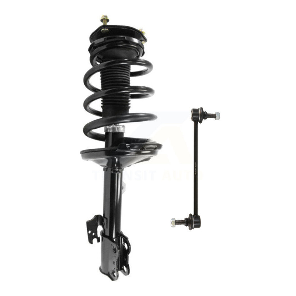 Front Left Complete Shock Assembly And TQ Link Kit For Lexus RX350 RX330 RX400h AWD KSS-104505